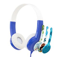 BuddyPhones Wired headphones for kids Buddyphones Discover (Blue) 044280 έως και 12 άτοκες δόσεις