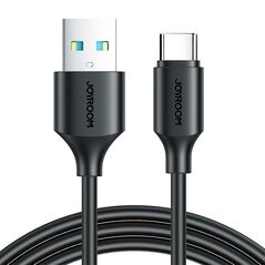 Joyroom Cable to USB-A / Type-C / 3A / 0.25m Joyroom S-UC027A9 (black) 044819 έως και 12 άτοκες δόσεις