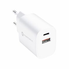 Forcell Travel Charger USB-C and USB A sockets - 3A PD Quick Charge 4.0 function (30W) FOCH-198052 56693 έως 12 άτοκες Δόσεις