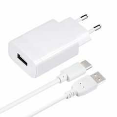 Forcell Travel Charger USB and type-C Cable - 2,4A Quick Charge 3.0 function (18W) FOCH-373304 56450 έως 12 άτοκες Δόσεις