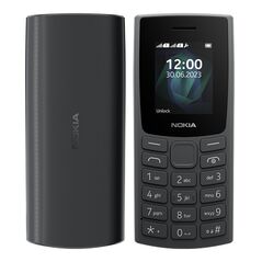 Nokia 105 4G (2023) Dual SIM Ελληνικό Μενού Charcoal Black 10.NOK-105(23)-BK 57286 έως 12 άτοκες Δόσεις