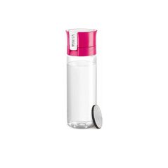 Brita Fill & Go Vital Πλαστικό Παγούρι με Φίλτρο 600ml Διάφανο Pink (BRITAVITALP) (BRIBRITAVITALP) έως 12 άτοκες Δόσεις