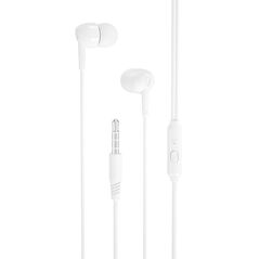 XO EP37 wired earphones jack 3,5mm White XO-EP37-W 57785 έως 12 άτοκες Δόσεις