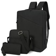 Laptop backpack No brand BP-06, 3in1, 15.6", Μαυρο - 45294 έως 12 άτοκες Δόσεις