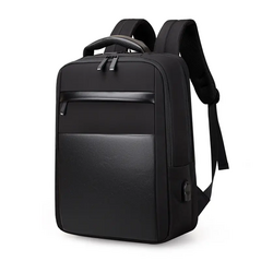 Laptop backpack No brand BP-12, 15.6", Μαυρο - 45301 έως 12 άτοκες Δόσεις