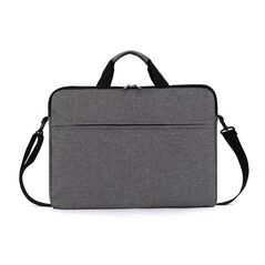 Laptop bag No brand LP-09, 15.6", Γκρί - 45319 έως 12 άτοκες Δόσεις