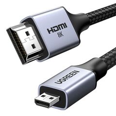 UGREEN Micro HDMI - HDMI Cable 8K UGREEN HD164 1m 052754 6941876215164 15516 έως και 12 άτοκες δόσεις
