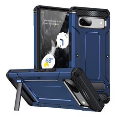 Techsuit Husa pentru iPhone 15 Pro Max - Techsuit Hybrid Armor Kickstand - Blue 5949419067967 έως 12 άτοκες Δόσεις