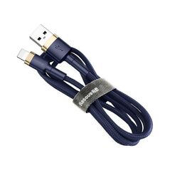 Baseus Cafule Braided USB to Lightning Cable Μπλε 1m (CALKLF-BV3) (BASCALKLFBV3) έως 12 άτοκες Δόσεις