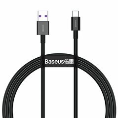 Baseus Superior USB 2.0 Cable USB-C male - USB-A male Black 2m (CATYS-A01) (BASCATYS-A01) έως 12 άτοκες Δόσεις