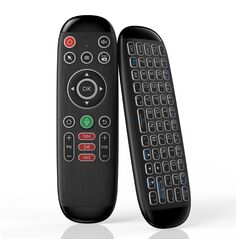Wireless remote control No brand M6, Air mouse, USB 2.4GHz, Microphone, IR learning, Black - 13057 έως 12 άτοκες Δόσεις