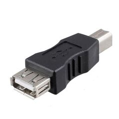 Αντάπτορας USB F to USB B M, No brand, Μαύρο - 17137