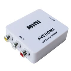 Μετατροπέας AV σε HDMI,ΟΕΜ, Λευκό - 18257