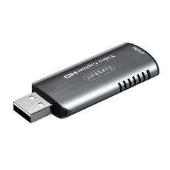 External Capture card Earldom ET-W16, USB, HDMI, Full HD, Gray - 40234