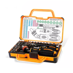 Precision screwdriver set Jakemy JM-6111, 69in1, CR-V, Steel, Orange - 17632