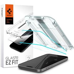 Spigen Folie pentru iPhone 15 Plus (set 2) - Spigen Glas.TR EZ FIT - Clear 8809896752060 έως 12 άτοκες Δόσεις