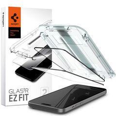 Spigen Folie pentru iPhone 15 Plus (set 2) - Spigen Glas.TR EZ FIT - Black 8809896752077 έως 12 άτοκες Δόσεις