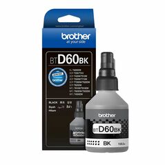 Brother BTD60BK Μελάνι Εκτυπωτή InkJet Μαύρο (BTD60BK) έως 12 άτοκες Δόσεις