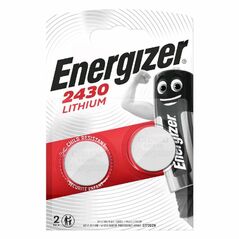 Energizer Μπαταρίες Λιθίου Ρολογιών CR2430 3V 2τμχ (9283117) (ENE9283117) έως 12 άτοκες Δόσεις