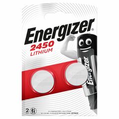 Energizer Μπαταρίες Λιθίου Ρολογιών CR2450 3V 2τμχ (10525551) (ENE10525551) έως 12 άτοκες Δόσεις