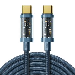 Joyroom USB-C to USB-C cable Joyroom S-CC100A12 100W 1.2m (blue) 039171 6941237196422 S-CC100A12 έως και 12 άτοκες δόσεις