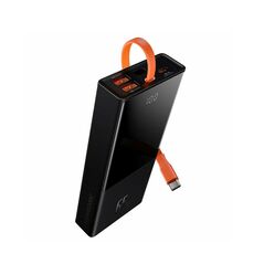 Baseus Elf Power Bank 20000mAh 65W με 2 Θύρες USB-A Power Delivery Μαύρο (PPJL000001) (BASPPJL000001) έως 12 άτοκες Δόσεις