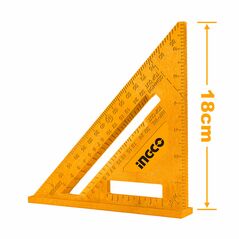 Ingco Τρίγωνο Γωνιόμετρο 18cm Has20202 έως 12 Άτοκες Δόσεις