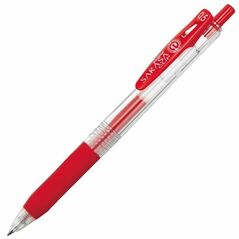 Zebra Sarasa Clip Gel Pen 0.5 Κόκκινο (ZB-14313) (ZEB14313) έως 12 άτοκες Δόσεις