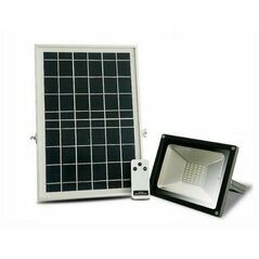 Ηλιακός Προβολέας LED 50W με Τηλεχειριστήριο και Αισθητήρα Φωτός
