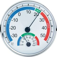 Μεγάλο Υγρόμετρο & Θερμόμετρο Ακριβείας Anymeters