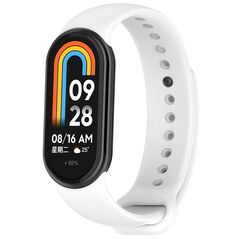 Techsuit Curea pentru Xiaomi Mi Band 8 / 8 NFC - Techsuit Watchband (W014) - White 5949419074309 έως 12 άτοκες Δόσεις