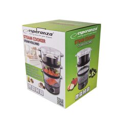 Esperanza Steam cooker (EKG009) (ESPEKG009) έως 12 άτοκες Δόσεις