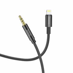 HOCO - UPA19 cable AUX Audio Jack 3,5mm to Type C 1m black HOC-UPA19c-BK 69151 έως 12 άτοκες Δόσεις