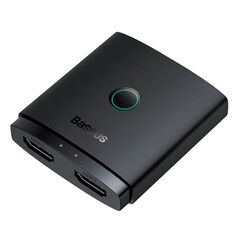 Baseus Adaptor HDMI la 2x HDMI, 4K@60Hz - Baseus (B01331105111-00) - Black 6932172631796 έως 12 άτοκες Δόσεις