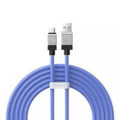 Baseus Cablu de Date USB la Type-C Super Fast Charging PD100W, 2m - Baseus CoolPlay Series (CAKW000703) - Blue 6932172626860 έως 12 άτοκες Δόσεις