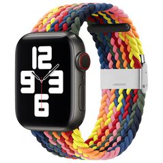Techsuit Curea pentru Apple Watch 1/2/3/4/5/6/7/8/9/SE/SE 2 (38/40/41mm) - Techsuit Watchband (W032) - Colorful Pink 5949419079656 έως 12 άτοκες Δόσεις