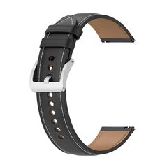 Techsuit Curea pentru Samsung Galaxy Watch 4/5/Active 2, Huawei Watch GT 3 (42mm)/GT 3 Pro (43mm) - Techsuit Watchband (W048) - Black  έως 12 άτοκες Δόσεις