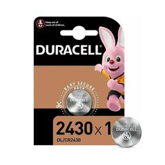 Duracell Electronics Μπαταρία Λιθίου Ρολογιών CR2430 3V 1τμχ (DECR2430)(DURDECR2430) έως 12 άτοκες Δόσεις