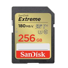 SanDisk Memory card SANDISK EXTREME SDXC 256 GB 180/130 MB/s UHS-I U3 (SDSDXVV-256G-GNCIN) 035913 619659188948 SDSDXVV-256G-GNCIN έως και 12 άτοκες δόσεις