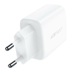Acefast Wall Charger Acefast A25, USB + USB-C, PD 20W (white) 039318 6974316281214 A25 έως και 12 άτοκες δόσεις
