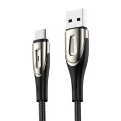 Joyroom USB to USB-C cable Joyroom Sharp S-M411 3A, 2m (black) 039182 6956116798963 S-M411 Type-C 2m έως και 12 άτοκες δόσεις