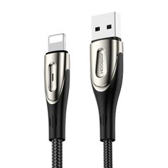 Joyroom USB Cable for Lightning Joyroom Sharp S-M411 3A, 2m (Black) 039190 6956116798864 S-M411 Lightning 2m έως και 12 άτοκες δόσεις