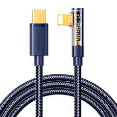 Joyroom Kabel do USB-C Lightning Angle 20W 1.2m Joyroom S-CL020A6 (niebieski) 044977 6956116730185 S-CL020A6 1.2m Blue έως και 12 άτοκες δόσεις