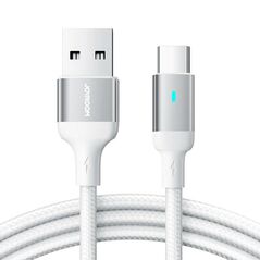 Joyroom Cable to USB-A / Type-C / 3A / 1.2m Joyroom S-UC027A10 (white) 044753 6956116718862 S-UC027A10 1.2m CW έως και 12 άτοκες δόσεις