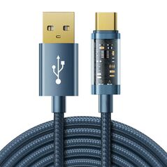 Joyroom Cable to USB-A / Surpass / Type-C / 3A / 1.2m Joyroom S-UC027A12 (blue) 044992 6941237196460 S-UC027A12 1.2m Blue έως και 12 άτοκες δόσεις