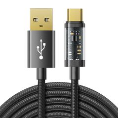 Joyroom Data Cable to USB-A / Type-C / 3A / 2m Joyroom S-UC027A12 (black) 044993 6941237196392 S-UC027A20 2m Black έως και 12 άτοκες δόσεις