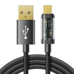 Joyroom Cable to USB-A / Lightning / 2.4A / 1.2m Joyroom S-UL012A12 (black) 045002 6941237196361 S-UL012A12 1.2m Bl έως και 12 άτοκες δόσεις