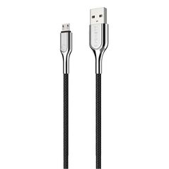 Cygnett Cable USB for Micro USB Cygnett Armoured 12W 2m (black) 049080 0848116021096 CY2673PCCAM έως και 12 άτοκες δόσεις