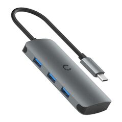 Cygnett Hub 6in1 USB-C do 3x USB, USB-C, SD Card, Micro SD Card Cygnett SlimMate 100W (grey) 049089 0848116027524 CY3316HUBC3 έως και 12 άτοκες δόσεις