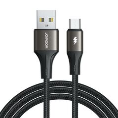 Joyroom Cable USB Joyroom Light-Speed USB to Micro  SA25-AM3 , 3A , 2m (black) 053875 6941237106957 SA25-AM3 2m black έως και 12 άτοκες δόσεις